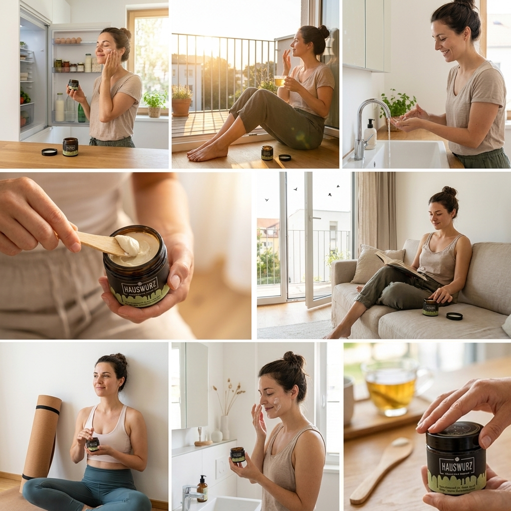 Hauswurz Pflegecreme kaufen – Naturkosmetik für sensible Haut Österreich – Bild 2