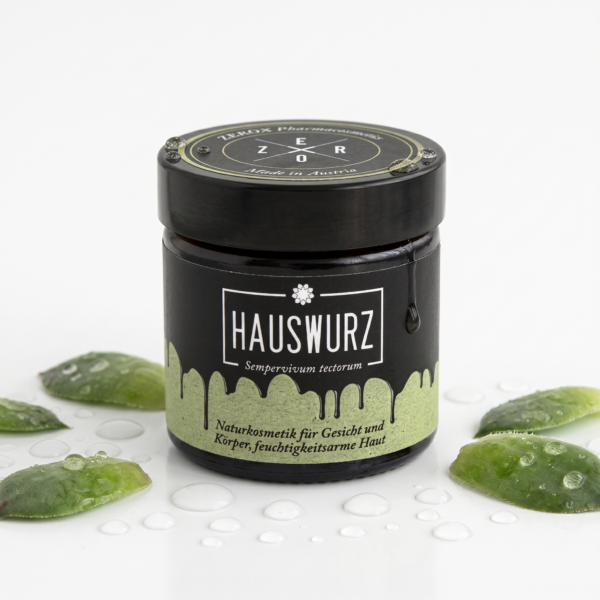 ZEROX Hauswurz Pflegecreme – Natürliche Feuchtigkeitspflege und Aloe Vera Alternative aus Österreich